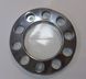 Ковпак колісний залізний нержавійка10 отворів відкритий 22.5 (3-точки кріплення) BB 105100 фото 1