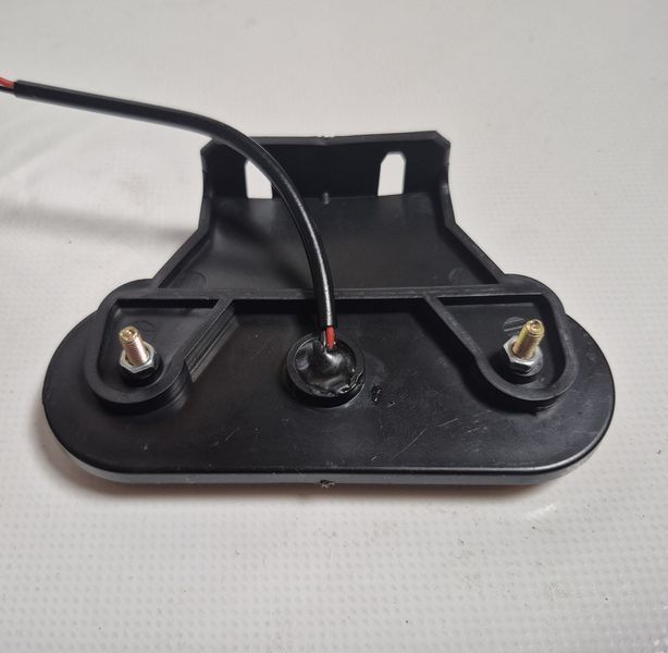 Ліхтар габаритний NEON 12/24 маркерний білий 120х45мм LED (AutoLight) 397707 фото