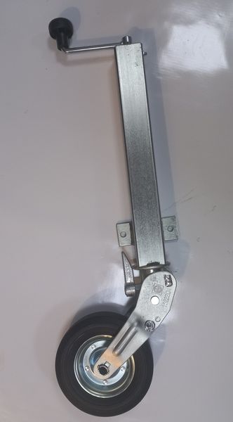Опорне колесо причепа Winterhoff d60 мм довжина 560 мм сталевий диск 250 кг (1860667) 1860667 фото