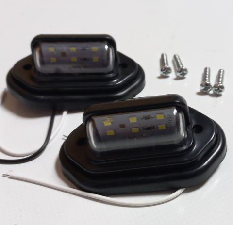 Ліхтар підсвічування номера на причіп LED 12-24V 372345 фото