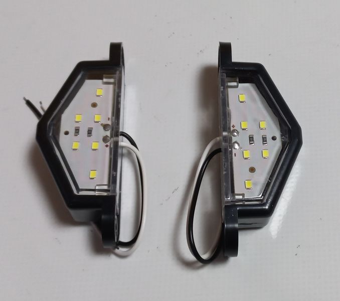 Ліхтар підсвічування номера на причіп LED 12-24V 372346 фото
